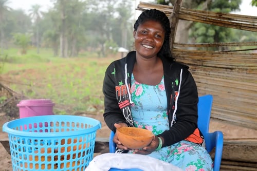 Christine verkoopt onder meer lokaal, zelfgemaakt bier.