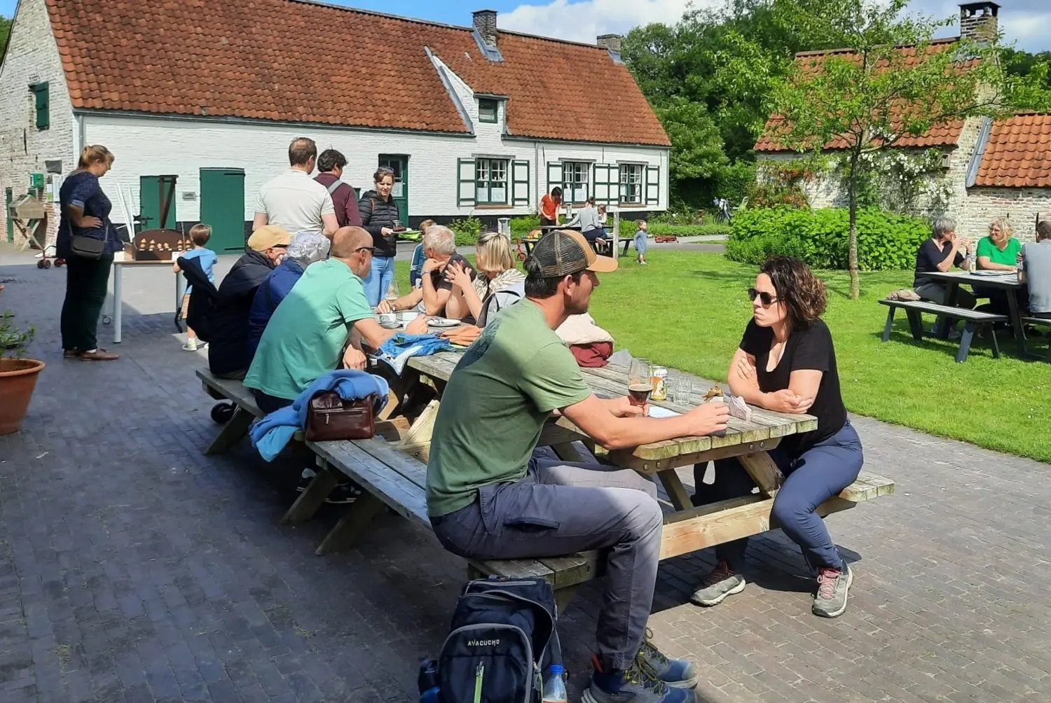 Eetfestijn te Brugge