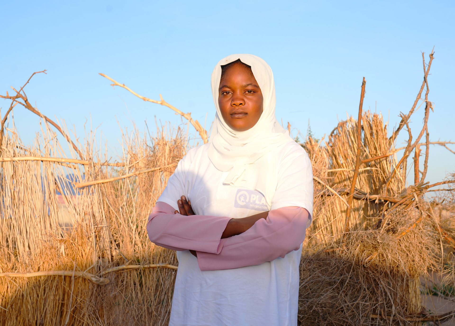 Aida, 18 jaar, zegt dat de oorlog haar zoveel heeft ontnomen.
