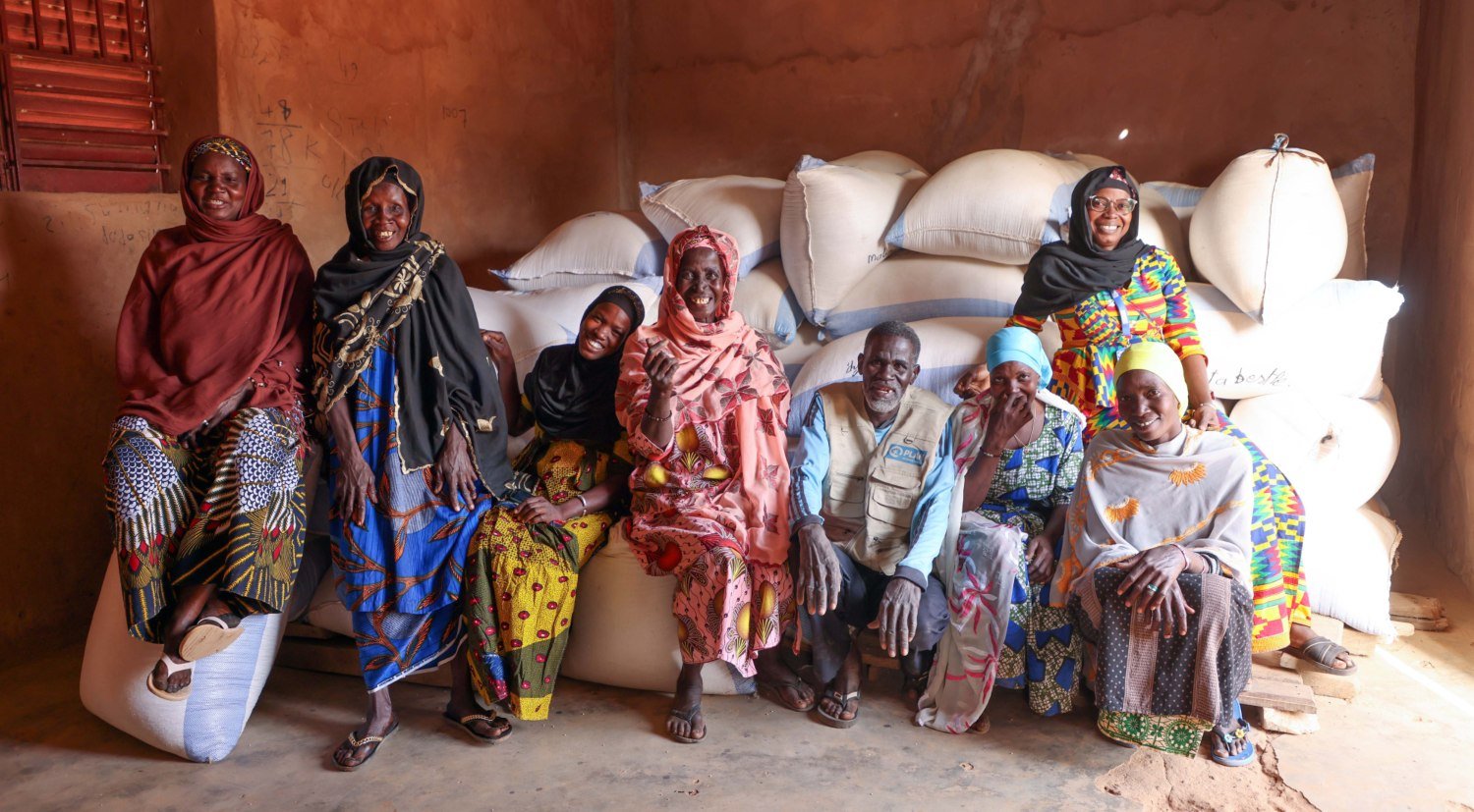 Some members of the grain bank