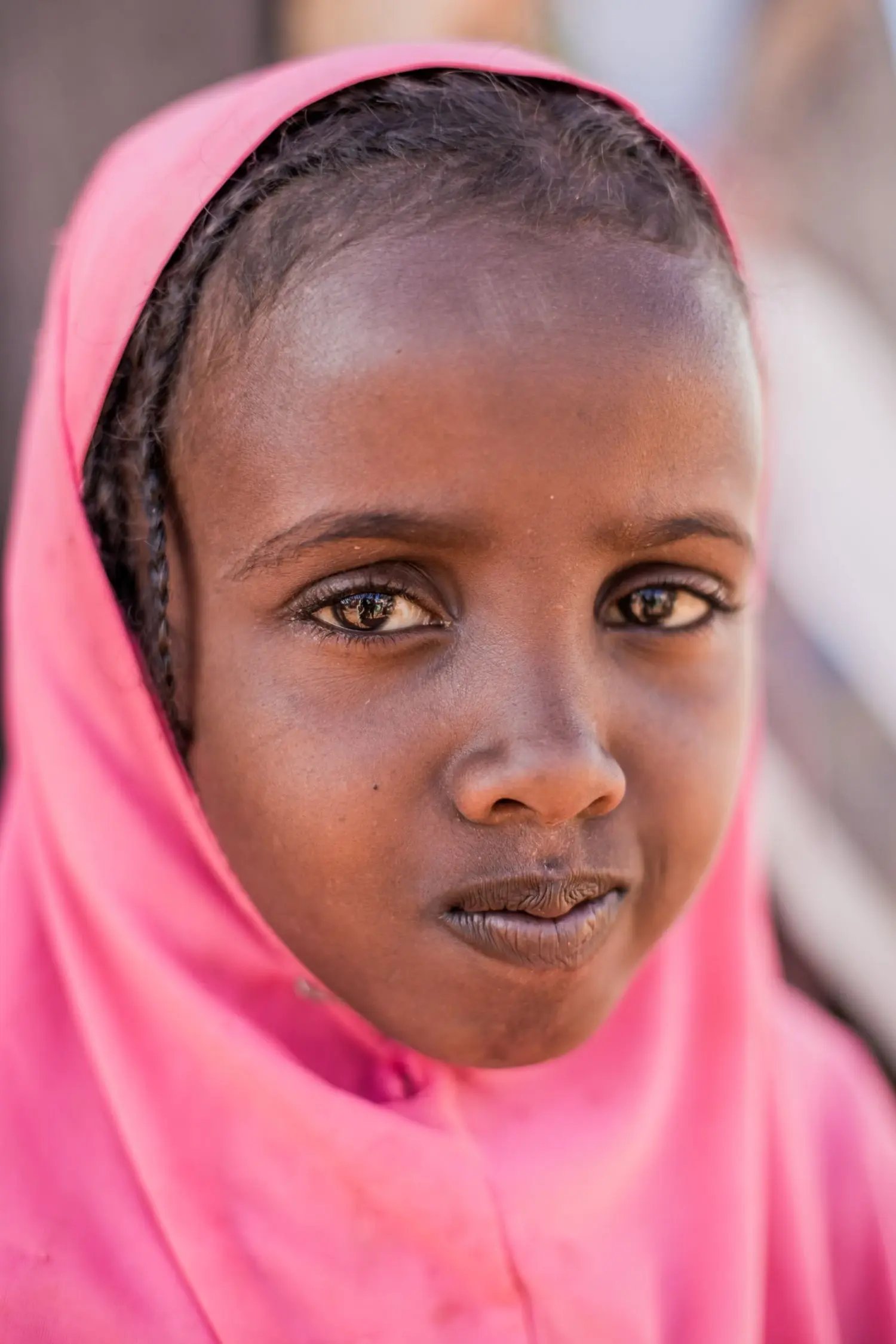 Door extreme droogte in Somalië lijden Marwa (9) en haar familie aan honger.