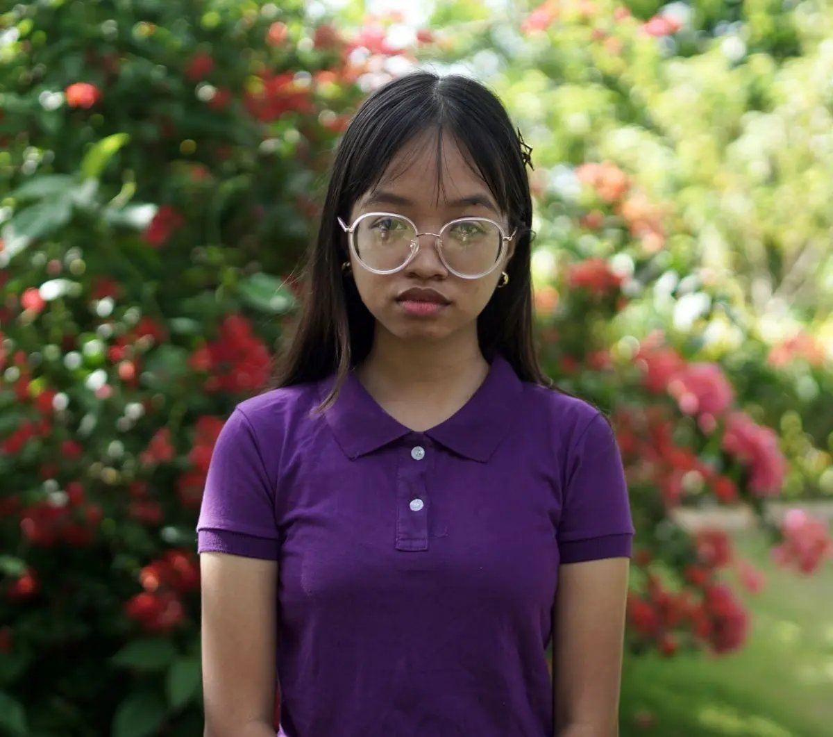 Nezel Kate, 16 ans, s’implique au sein d’un projet pour renforcer le leadership des filles et lutter contre les violences sexistes aux Philippines.