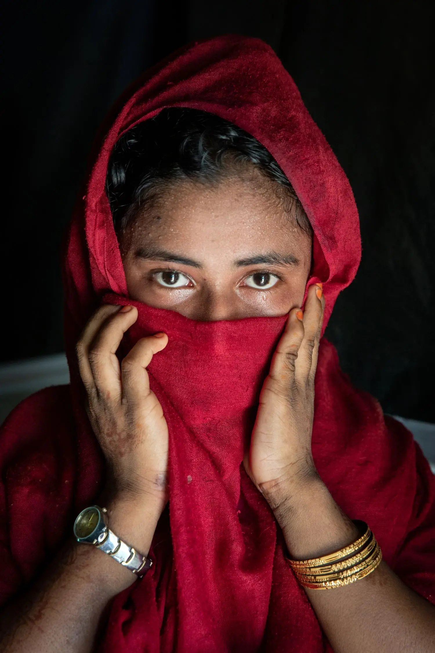 Réfugiée rohingya, Parmin a évité le mariage forcé grâce à un dialogue avec sa grand-mère. 