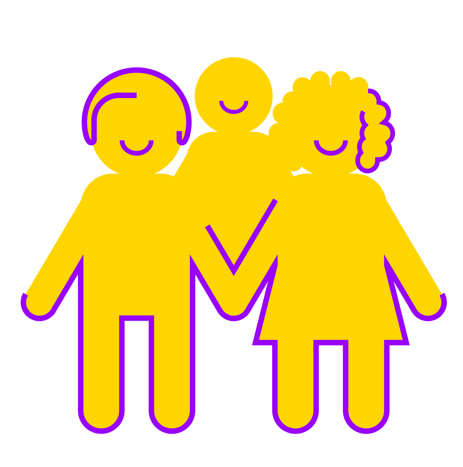 Her_allies_yellow_purple